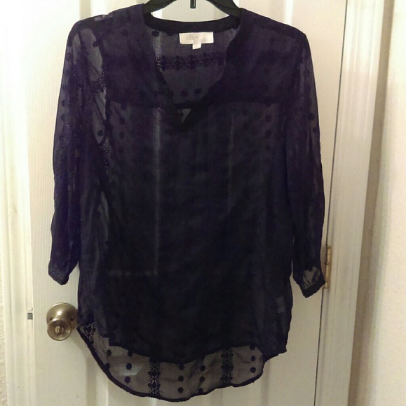 Olive & Oak Tops - OLIVE & OAK Black Top